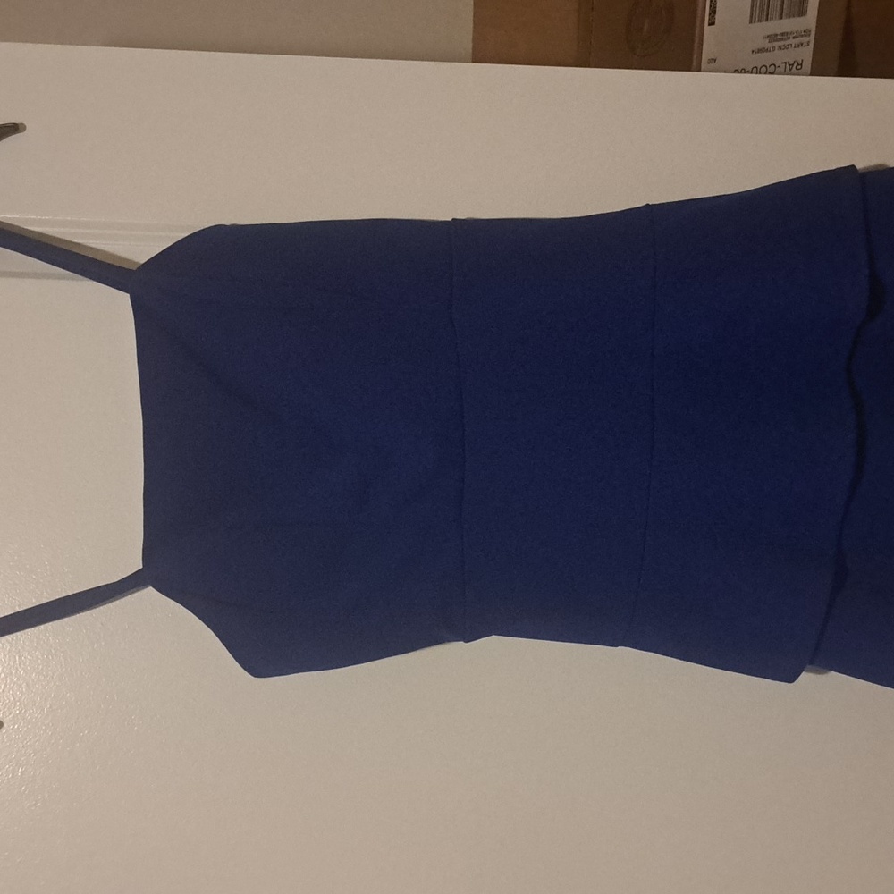 Blue Mini Dress